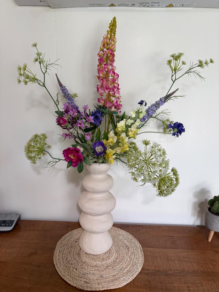 Kleurrijk SILKA boeket, Huis en Inrichting, Silk-ka, Ophalen of Verzenden, Boeket, Inclusief kunstbloemen