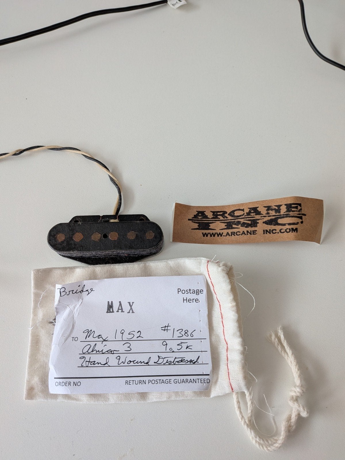 Arcane Max Telecaster Bridge pickup., Ophalen, Zo goed als nieuw, Elektrische gitaar