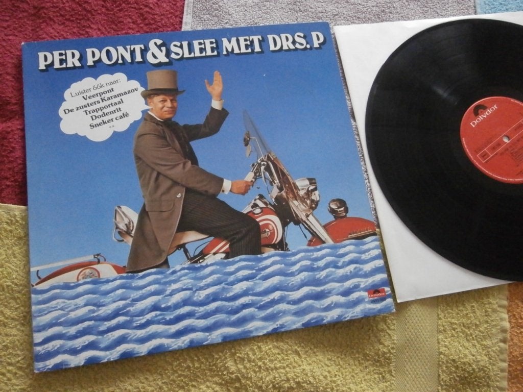 LP - Drs. P - Per Pont & Slee Met Drs. P., Zo goed als nieuw, Pop, 12 inch, Fotohoes