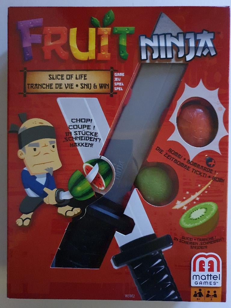 Fruit Ninja - Slice of Life spel, Hobby en Vrije tijd, Gezelschapsspellen | Bordspellen, Een of twee spelers, Ophalen of Verzenden