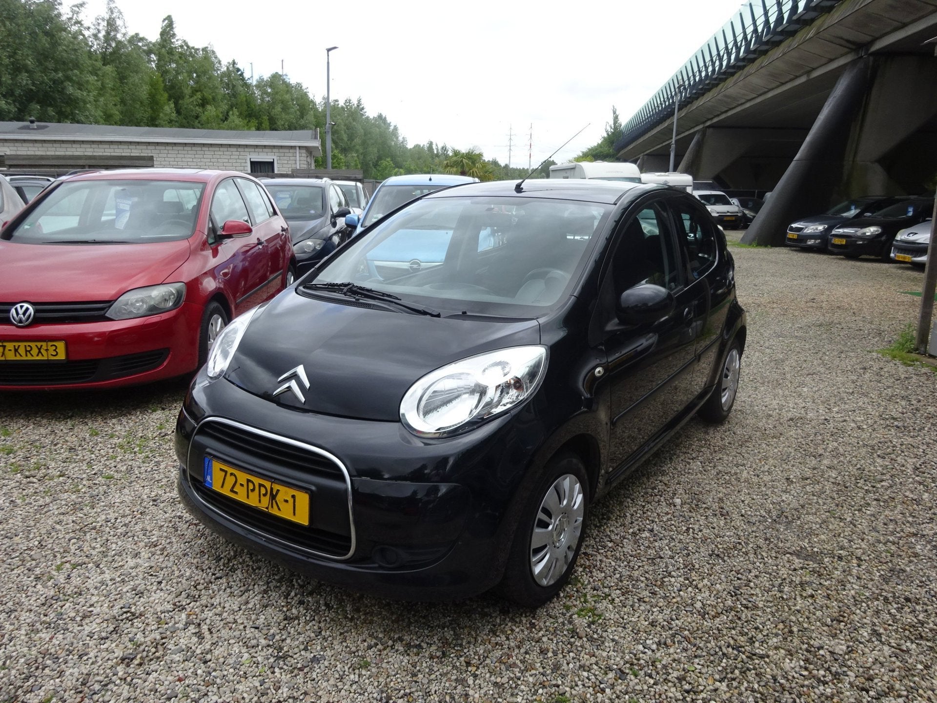 Citroen C1 1.0-12V Ambiance Stuurbekrachtiging 5 Deurs Radio, Voorwielaandrijving, Euro 5, Gebruikt, 4 stoelen