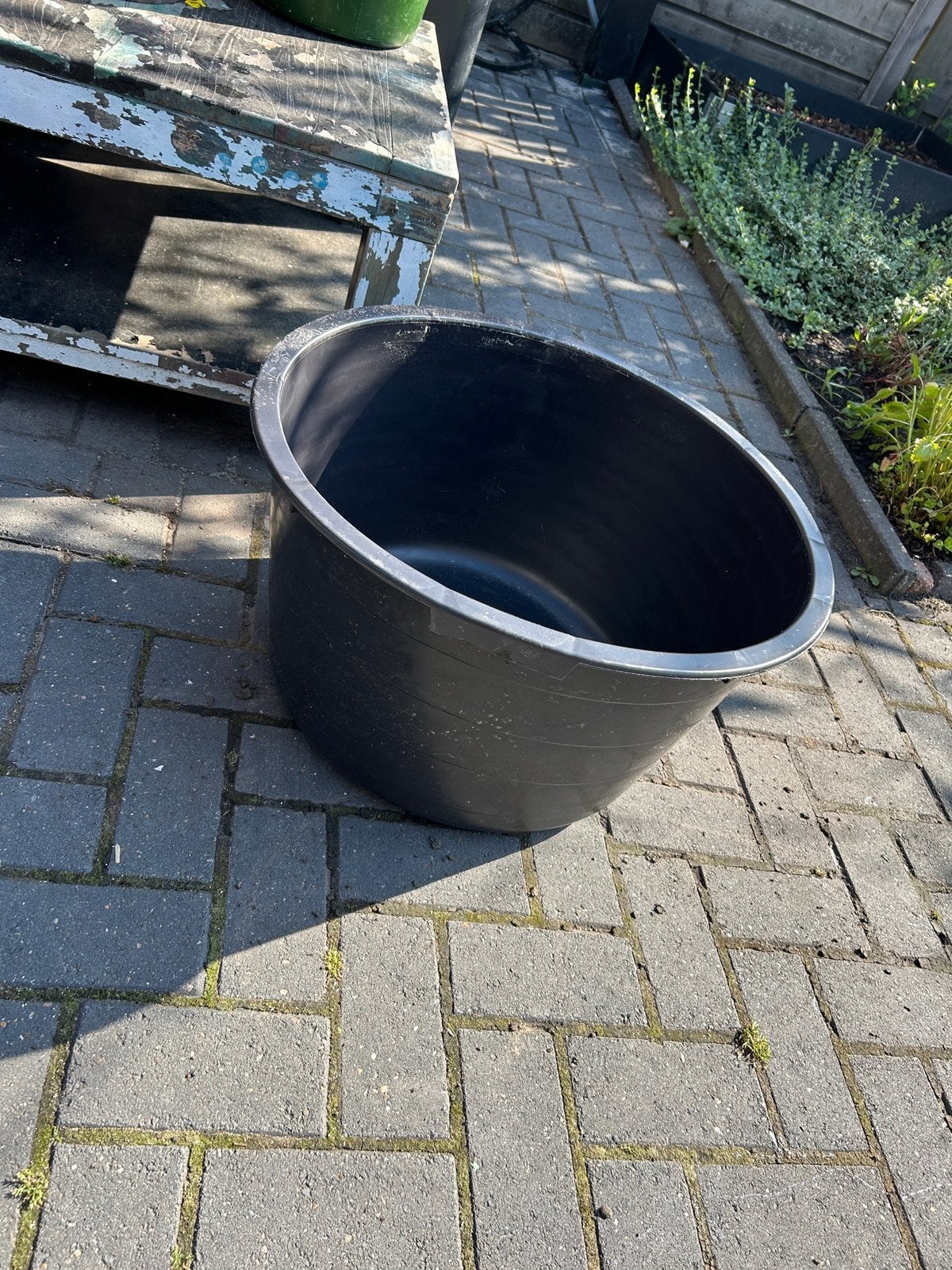 Speciekuip 65 liter, Tuin en Terras, Bloembakken en Plantenbakken, Ophalen, Zo goed als nieuw, Rond, Kunststof