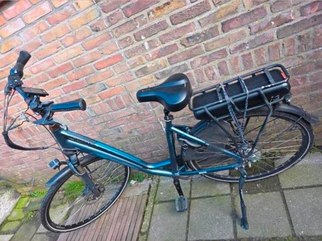 Amslod elektrische fiets, Fietsen en Brommers, Fietsen | Dames | Damesfietsen, Ophalen