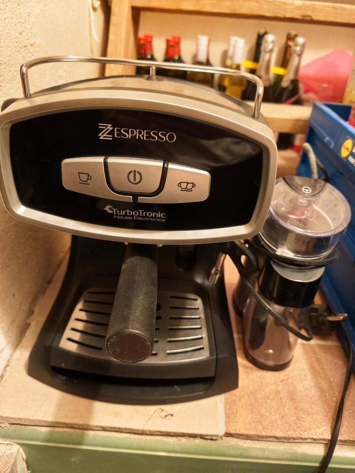 Espresso apparaat met koffiebonen maler, Ophalen, Gebruikt, Espresso apparaat, Koffiebonen