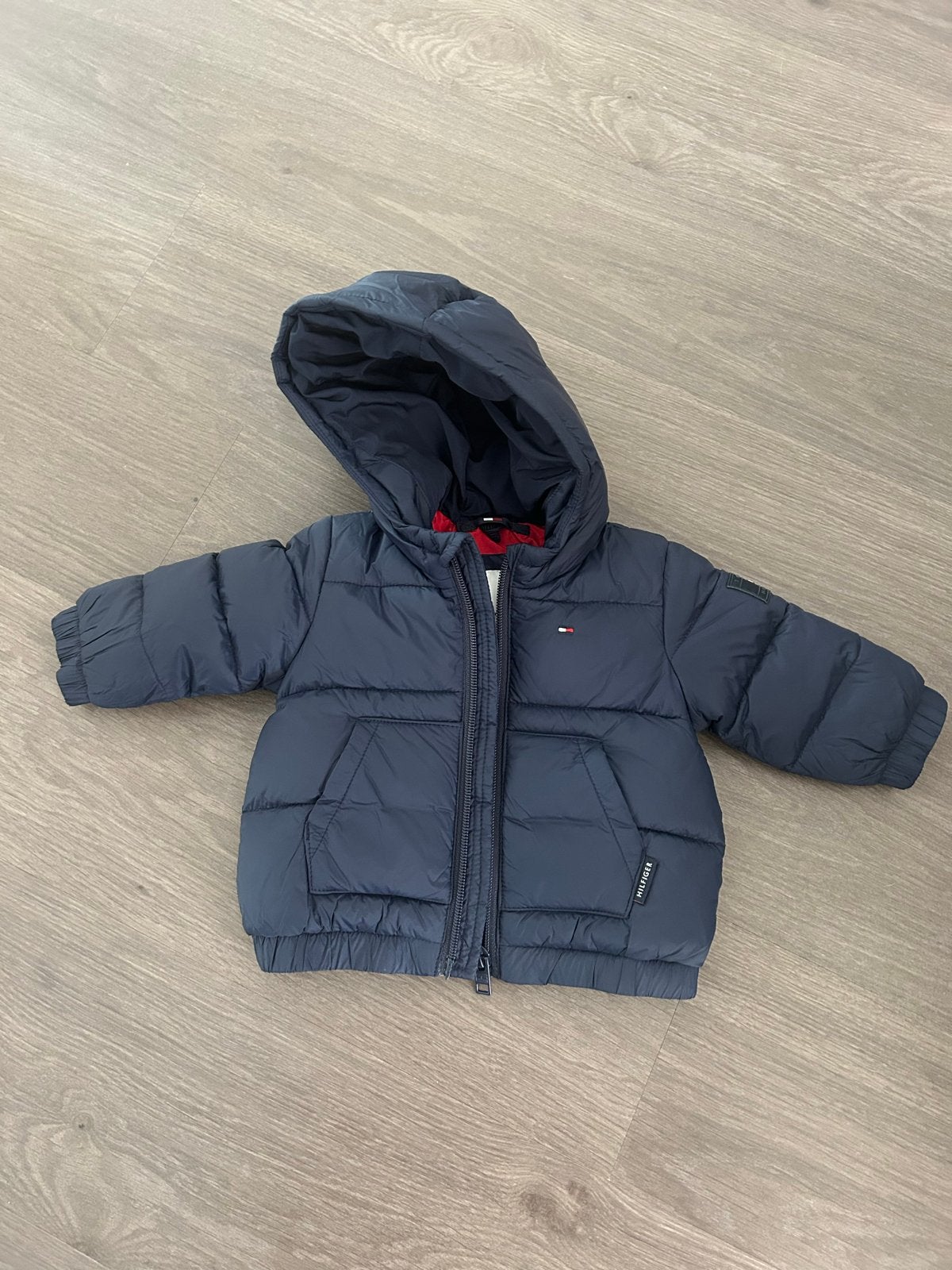 Baby Tommy Hilfiger Puffer Jasje - Maat 56, Ophalen, Nieuw, Jongetje of Meisje, Jasje