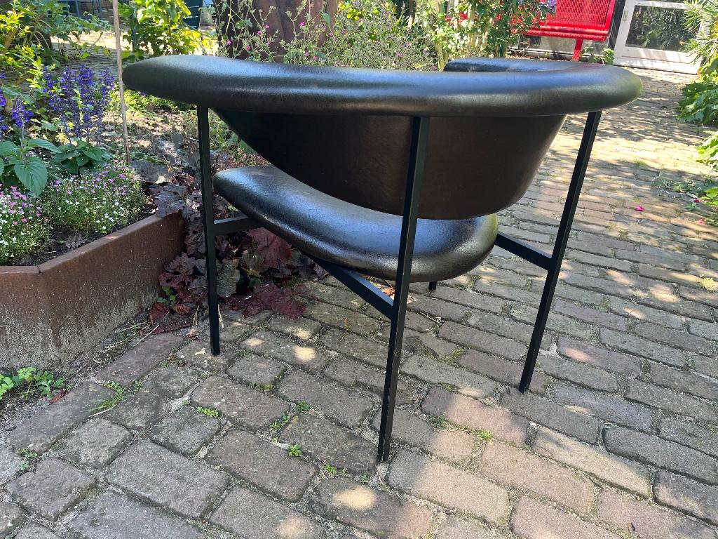 Meander Gamma fauteuil Rudolf Wolf vintage Dutch Design, Ophalen, Gebruikt, 75 tot 100 cm, Dutch Design Vintage Classic Originals