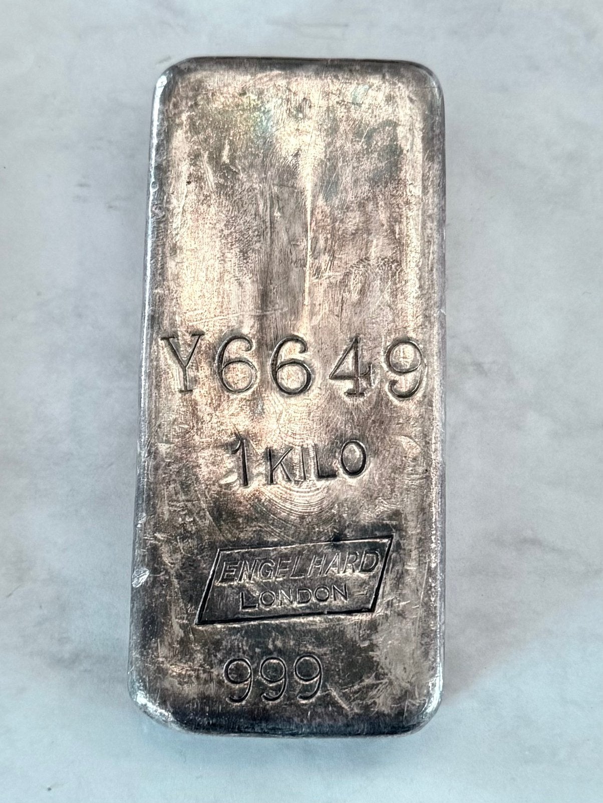 1 kilo Engelhard Y-Series 999 zilver, Ophalen of Verzenden, Zilver