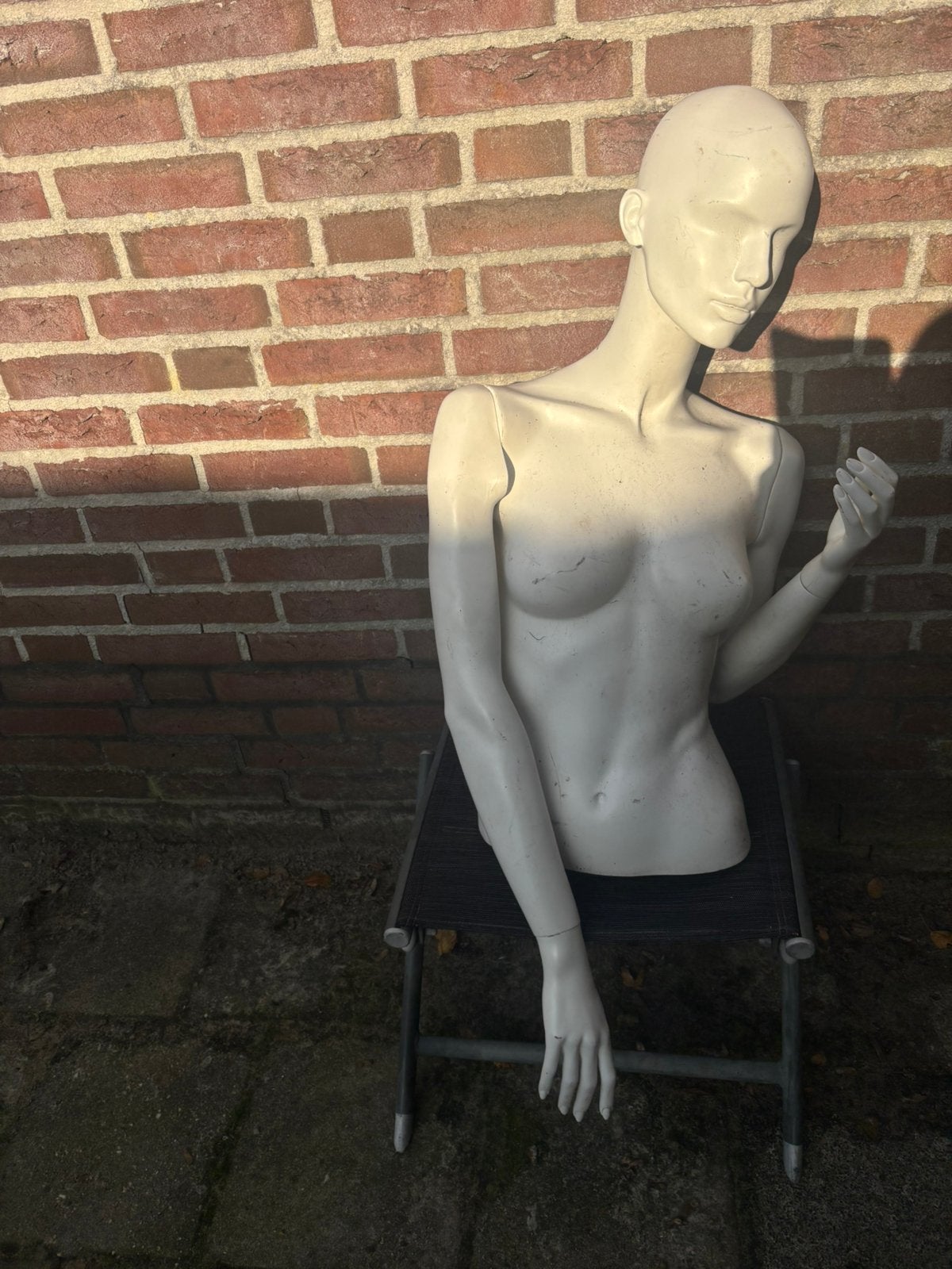 Etalage pop nu voor 50 euro, Ophalen of Verzenden, Zo goed als nieuw, Paspop