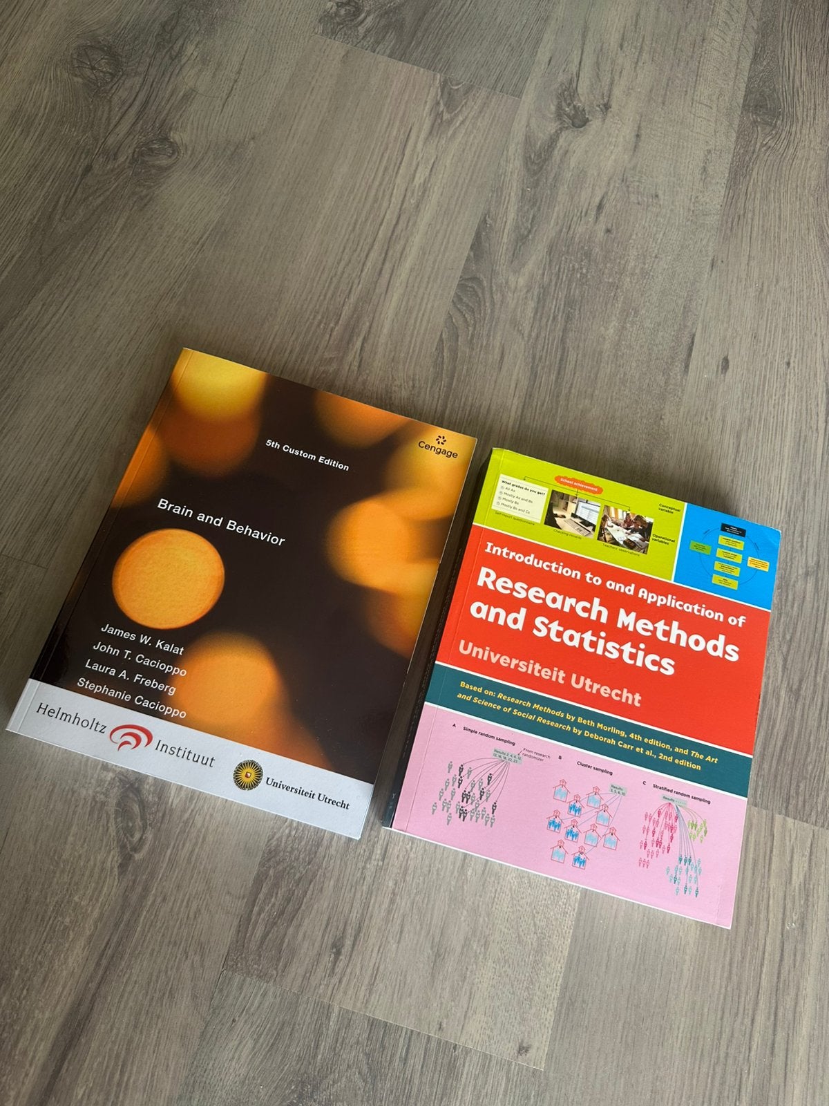 Brain & Behaviour 5e Editie + Research Methods & Statistics, Ophalen, Zo goed als nieuw, Overige niveaus