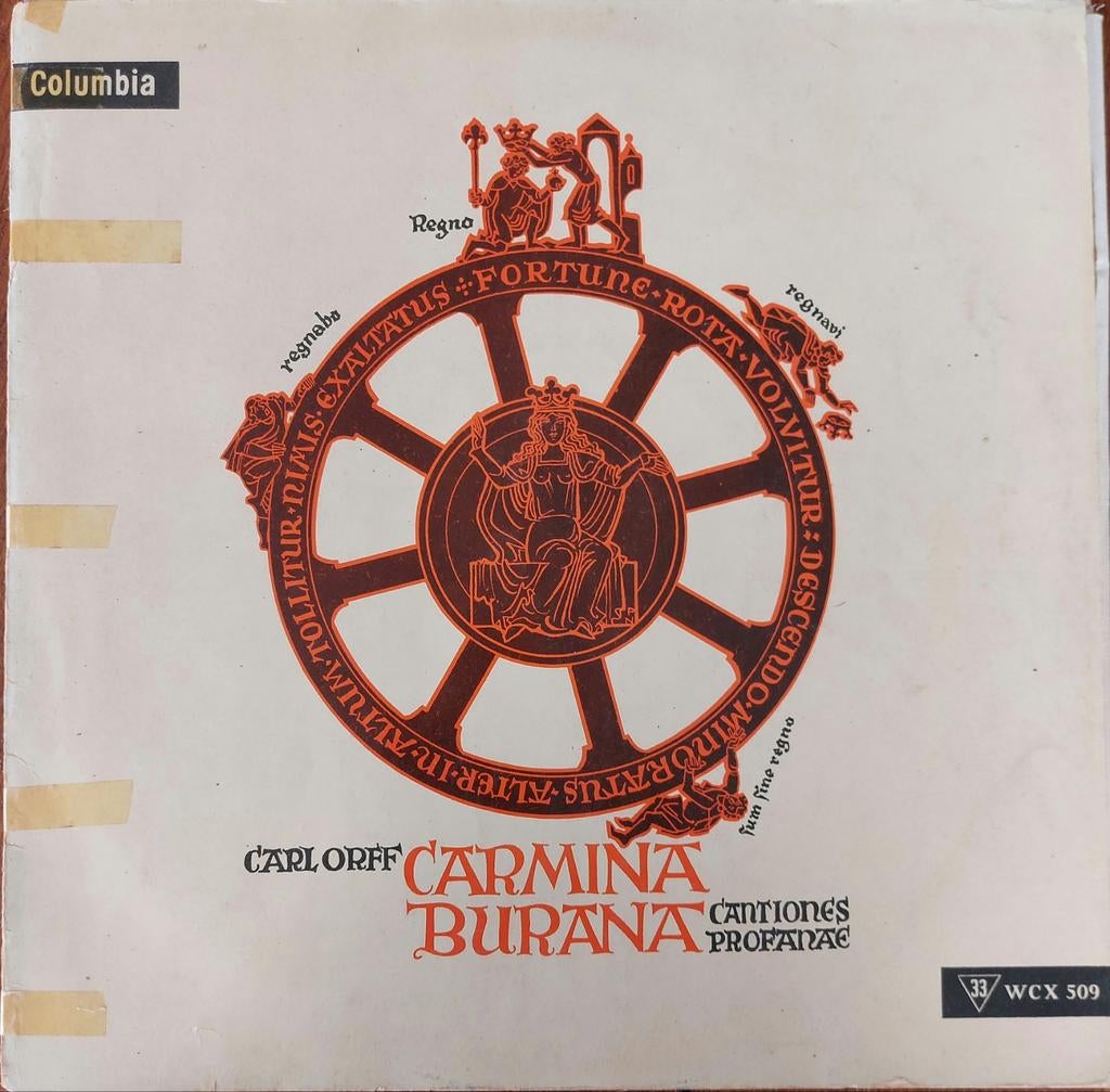 Carl Orff - Carmina Burana (Columbia WCK 101), Cd's en Dvd's, Ophalen, Gebruikt, Modernisme tot heden, Inclusief boekje