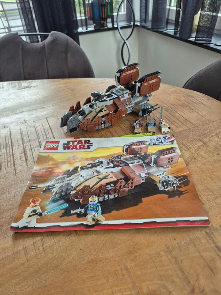 Lego Star Wars 7753 Pirate Tank - 100% compleet, Kinderen en Baby's, Speelgoed | Duplo en Lego, Compleet, Gebruikt, Star Wars