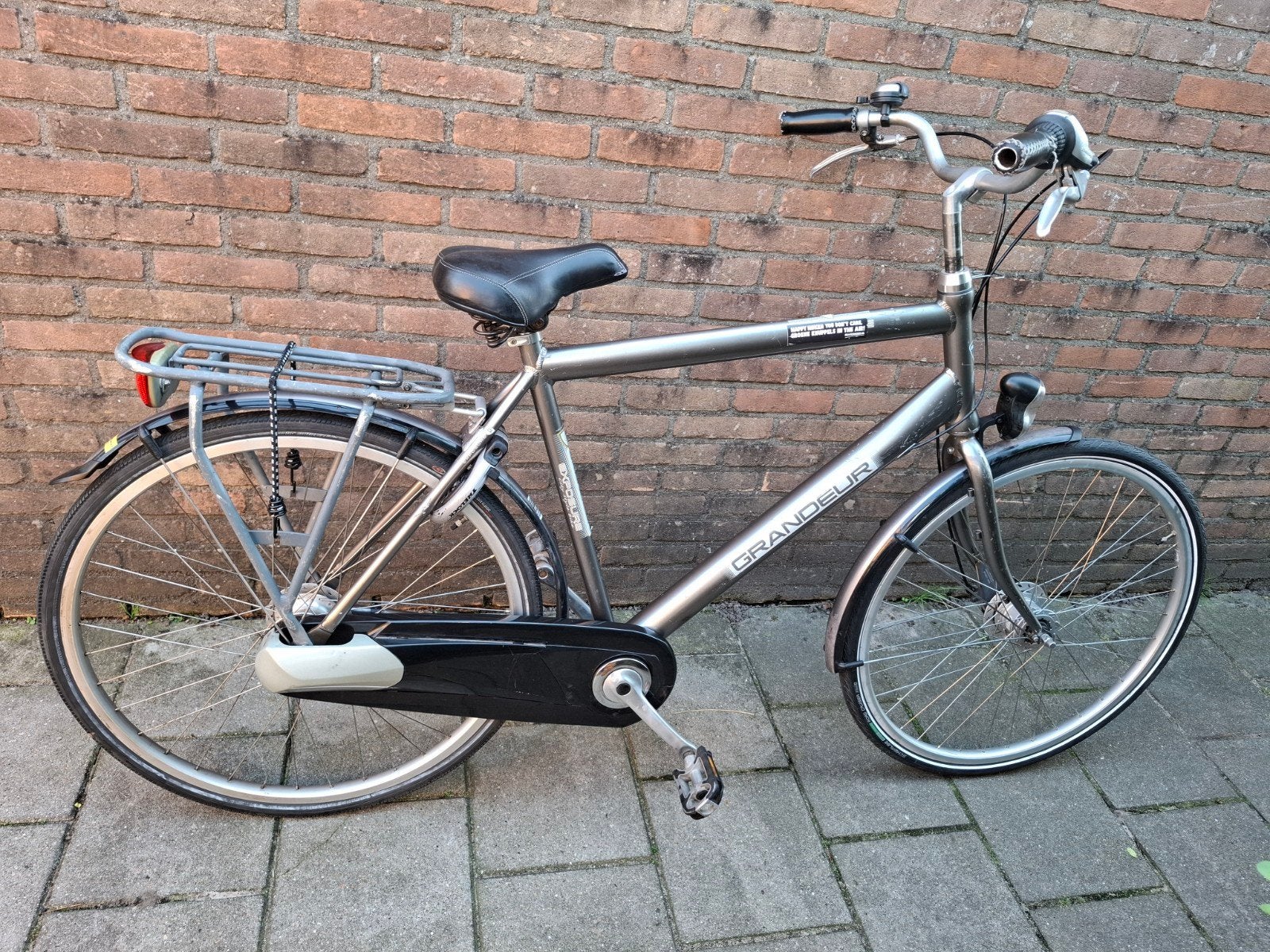 zeer nette en stevige grandeur 28 inch framehoogte 57, Fietsen en Brommers, Gebruikt, Versnellingen, 57 tot 61 cm, Ophalen