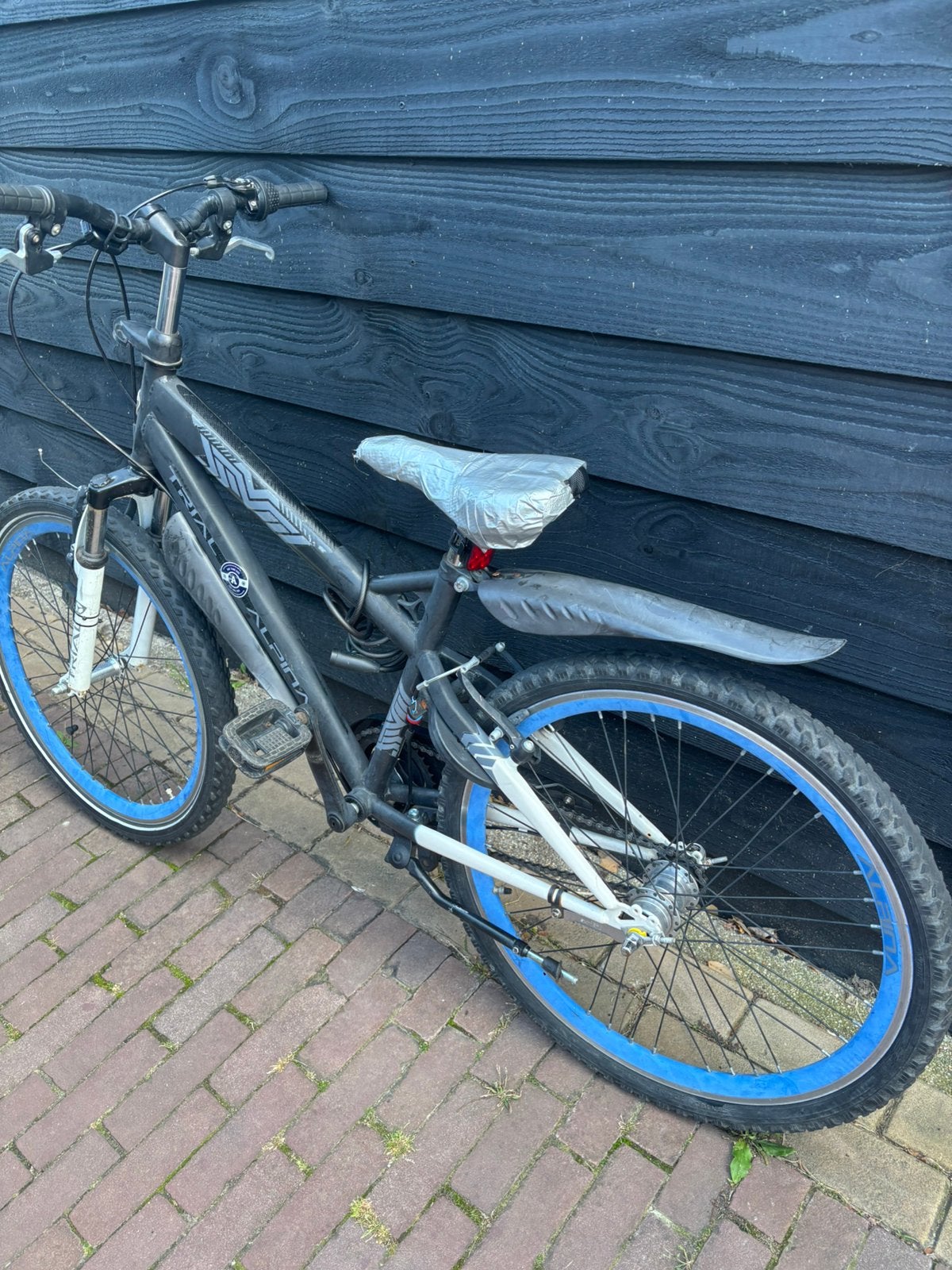 Stoere Trial alpina fiets 24 inch - opknapper, Ophalen, Gebruikt, Staal, 24 inch of meer