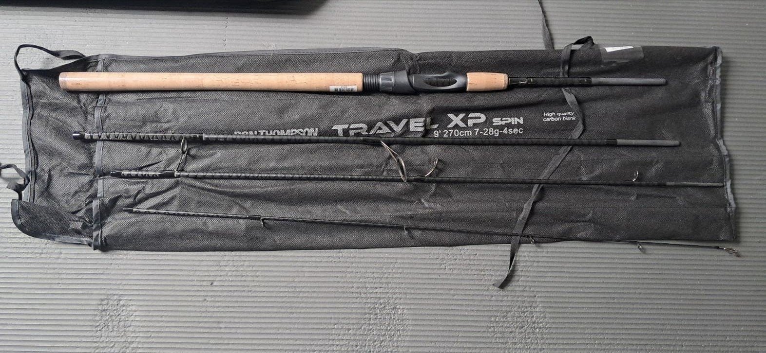 Ron Thompson Travel XP Spin 270cm 7-28g Werphengel, Verzenden, Zo goed als nieuw, Werphengel