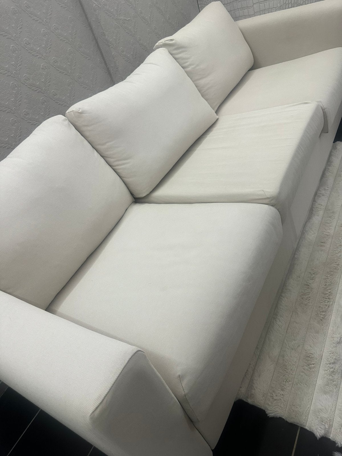 Beige bank IKEA VIMLE, Ophalen, Zo goed als nieuw