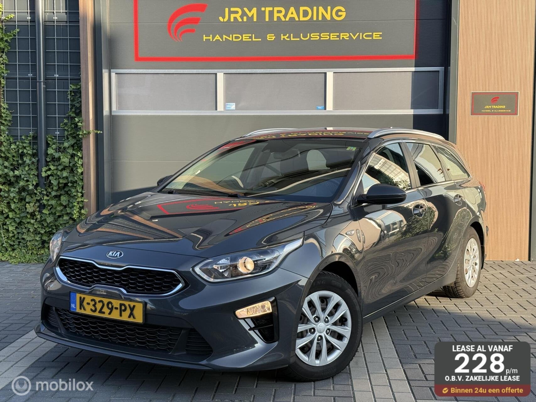 Kia Ceed Sportswagon 1.4 T-GDi DynamicLine Automaat, Auto's, Kia, Euro 6, 4 cilinders, Automatische klimaatregeling, Grijs