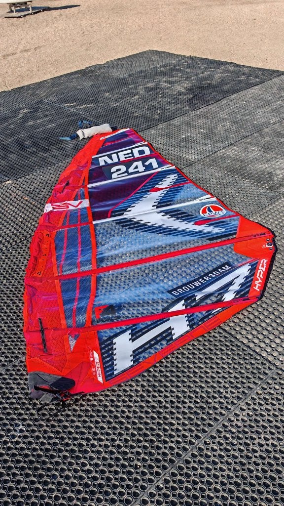 Severne Hyperglide 7 | 4.0, 5.0 en 6.0 | Gebruikt, Watersport en Boten, Niet ingevuld, Niet ingevuld, Ophalen of Verzenden, Zeil