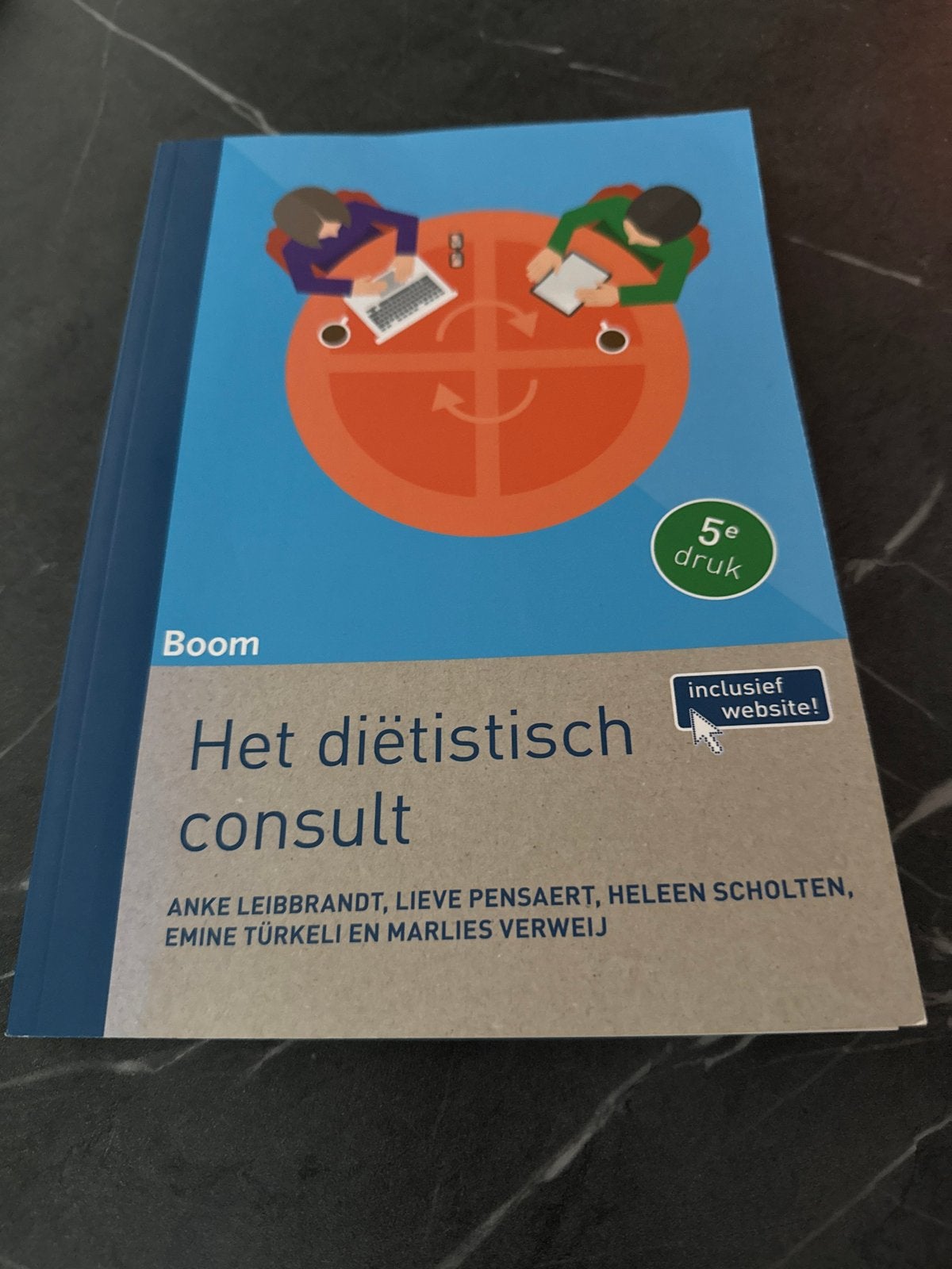 Het diëtistisch consult - 5e druk (incl. website), Boeken, Ophalen, Zo goed als nieuw, Dieet en Voeding