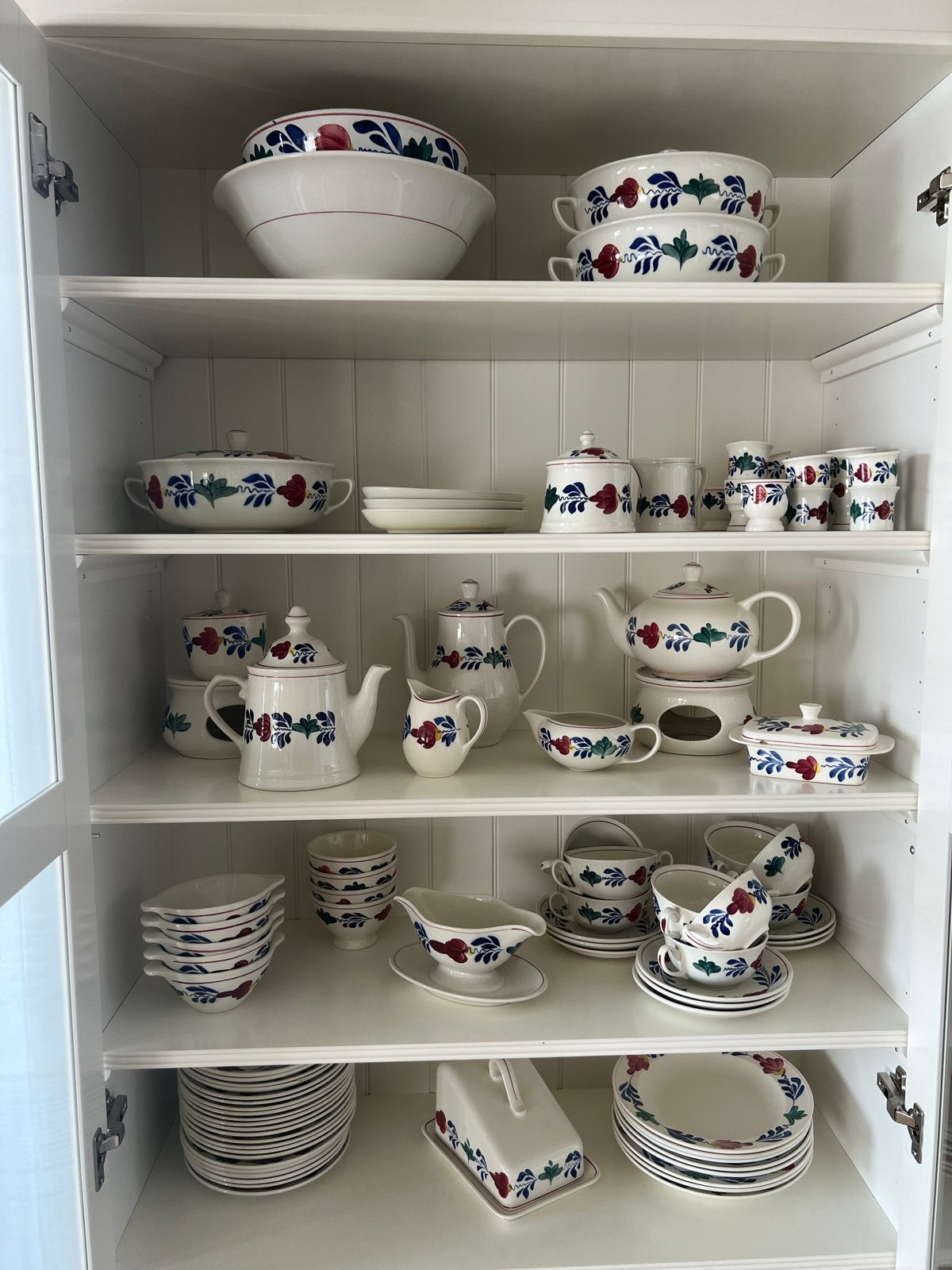 Uitgebreid Boerenbond servies - MOET WEG, Ophalen, Gebruikt, Overige merken, Landelijk/Boerenbont