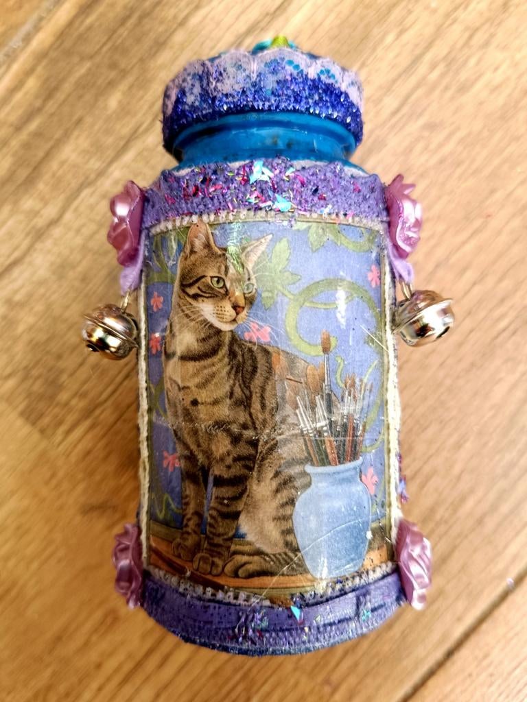 Kat - mini flesje - Incl. Verzendkosten, Ophalen of Verzenden, Nieuw, Geboorte of Huwelijk