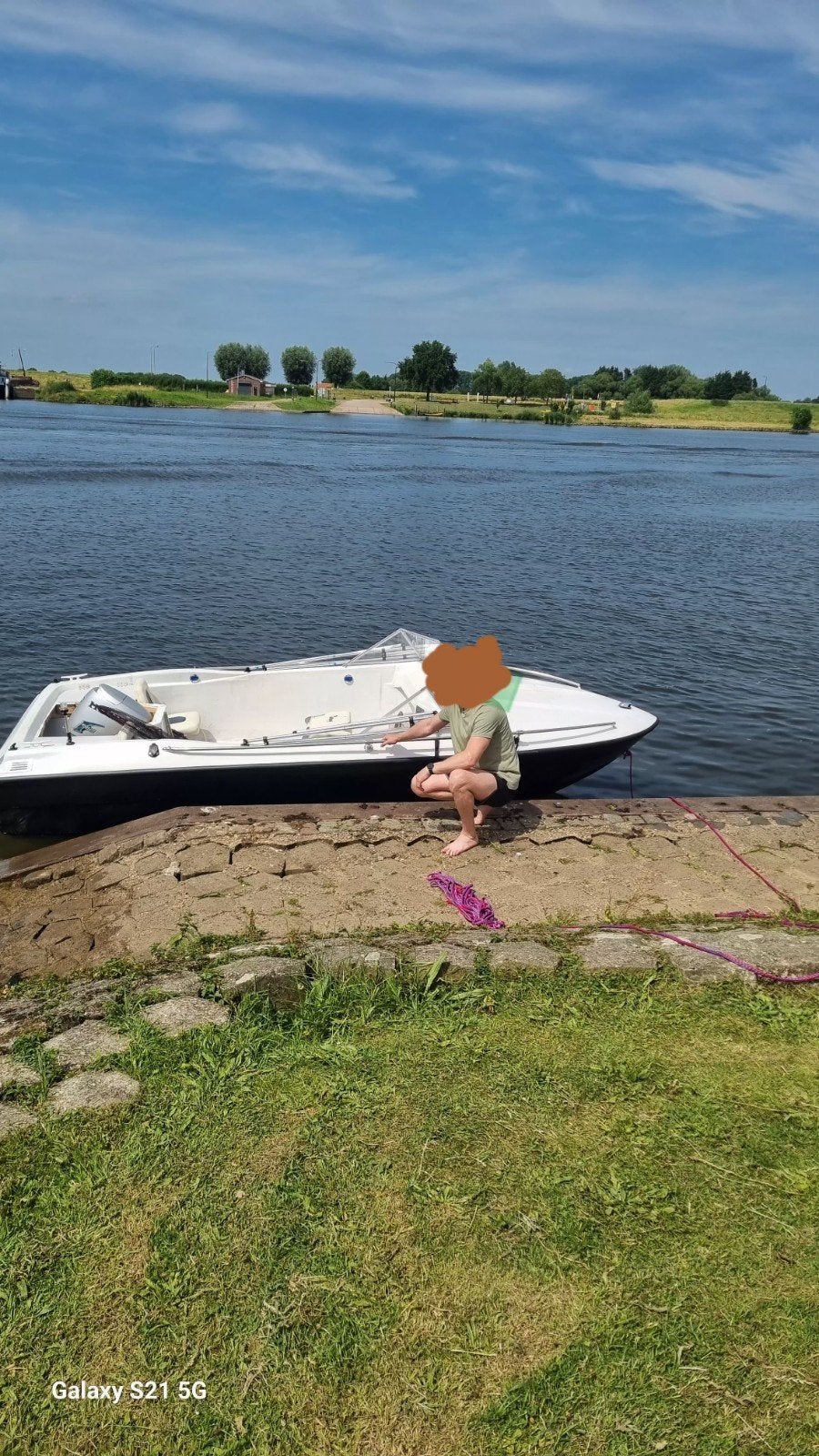 Boot met trailer en een goede motor, Ophalen, Gebruikt, 5 m, 2 m