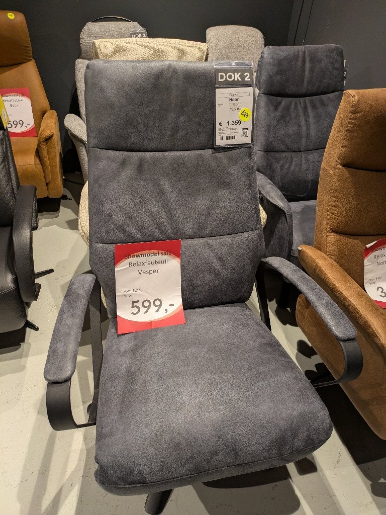 2 NIEUWE MICROLEDER FAUTEUILS STERK AFGEPRIJSD, Huis en Inrichting, Ophalen, MODERN, Leer, Nieuw