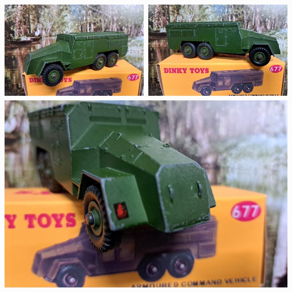 Dinky Toys no 677 Armoured Command Vehicle (1)  1/43, Verzenden, Gebruikt, Auto, Dinky Toys