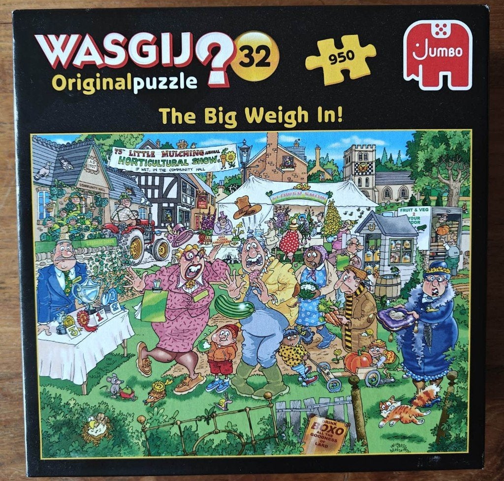 Wasgij Original 32 - The Big Weigh In, Ophalen, 500 t/m 1500 stukjes, Zo goed als nieuw, Legpuzzel