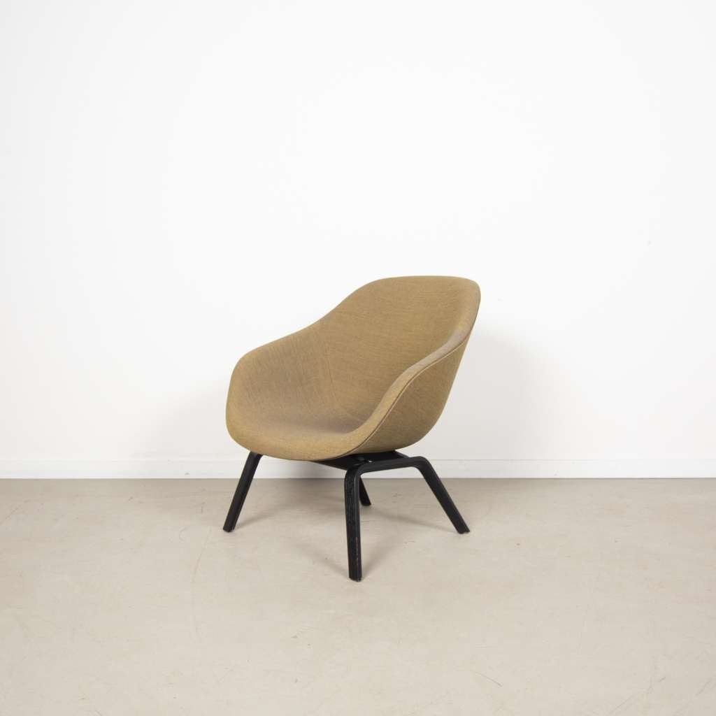 Hay AAL 83 Fauteuil Geel/Bruin Stof, Niet ingevuld, Minder dan 75 cm, Niet ingevuld, Ophalen of Verzenden