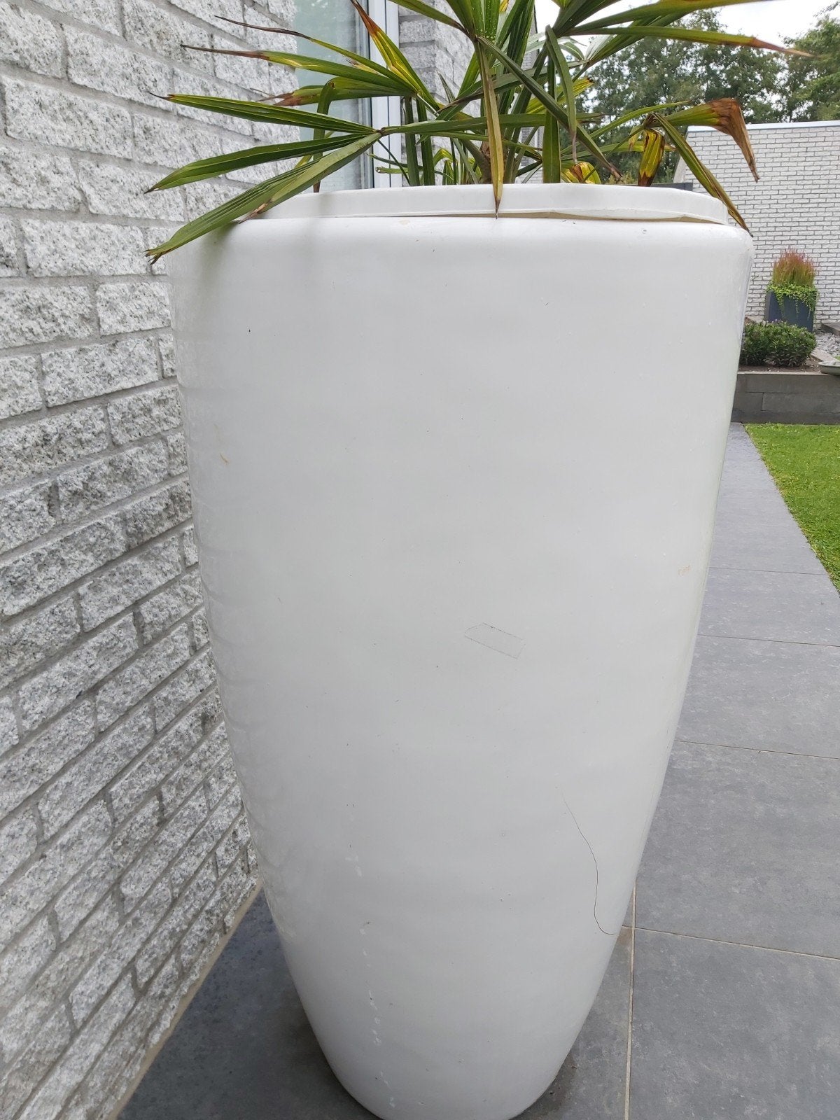 Bloempot, Tuin en Terras, Ophalen, Kunststof, 40 cm of meer, Rond