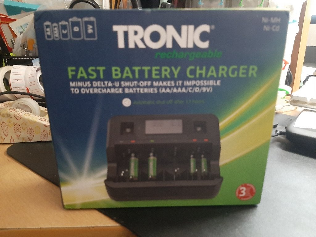 TRONIC Universele batterijlader, Ophalen of Verzenden, Nieuw