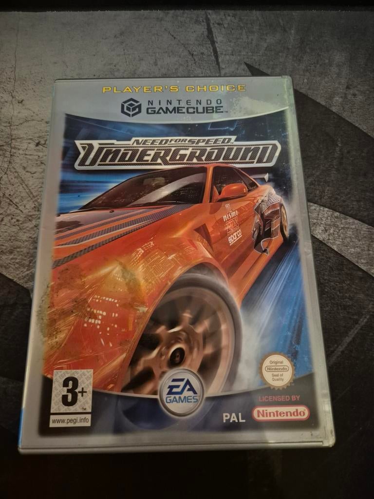 Need For Speed Underground | GameCube | CIB PAL, Spelcomputers en Games, Games | Nintendo GameCube, 1 speler, Racen en Vliegen