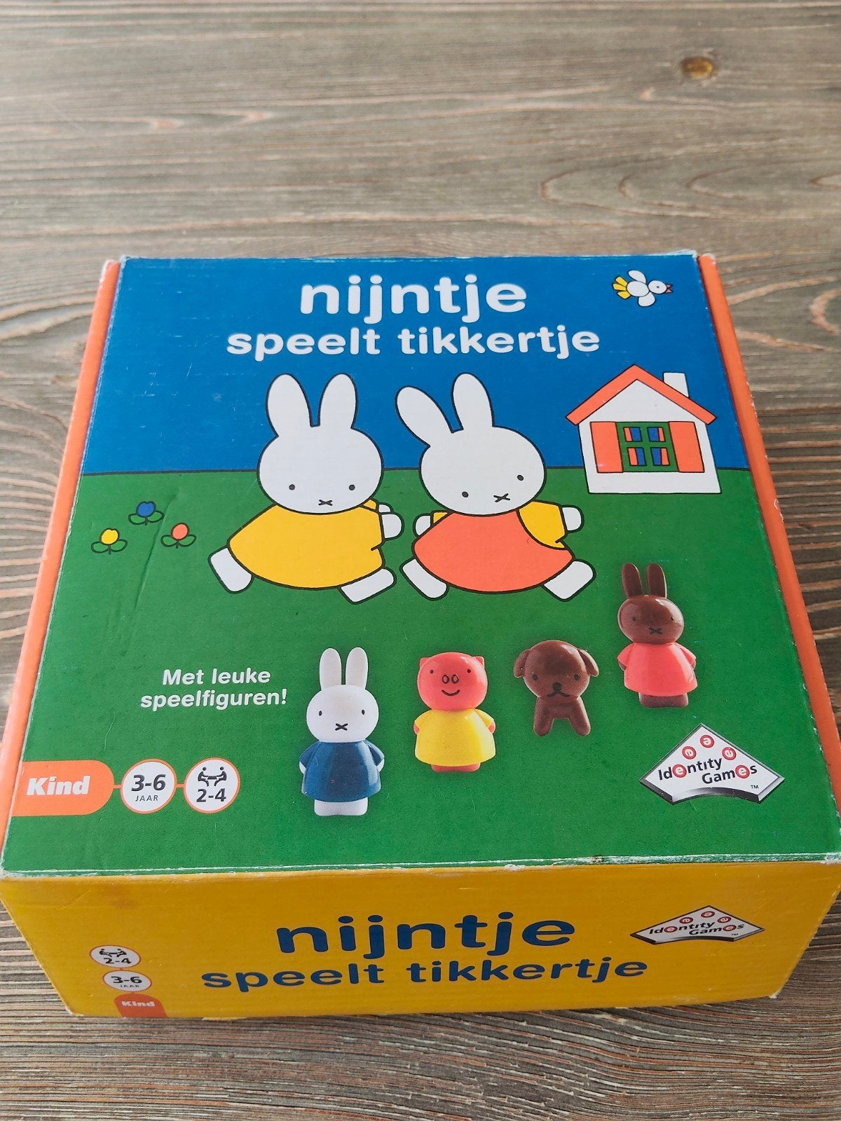 Spel Nijntje speelt tikkertje 3-6 jaar, Kinderen en Baby's, Speelgoed | Educatief en Creatief, Ophalen, Gebruikt