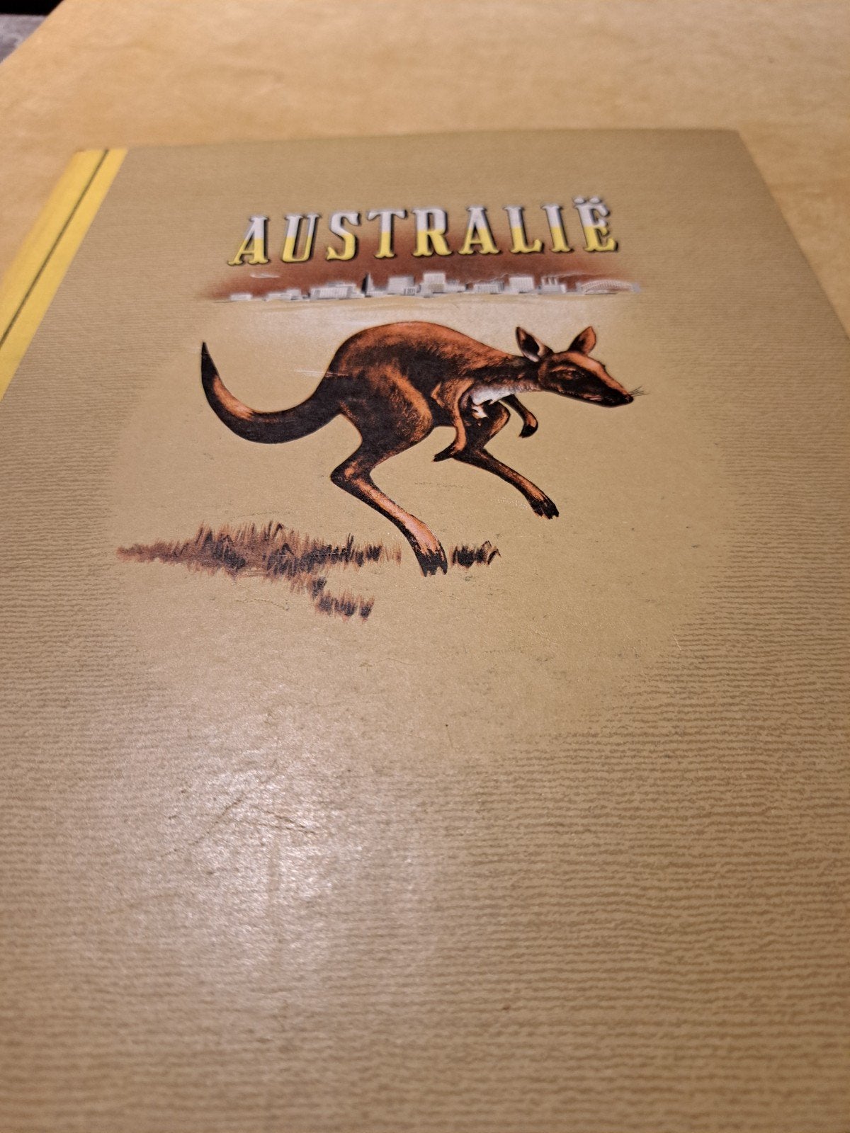 Oud boekje Australië - Douwe Egberts, Boeken, Piet Bakker, Reisgids of -boek, Gelezen, Overige merken