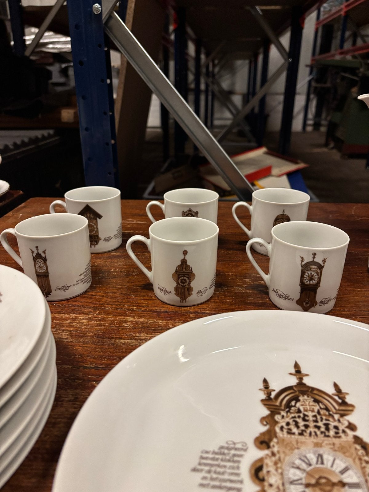 Servies met klokmotief - Mitterteich Porzellan, Ophalen of Verzenden