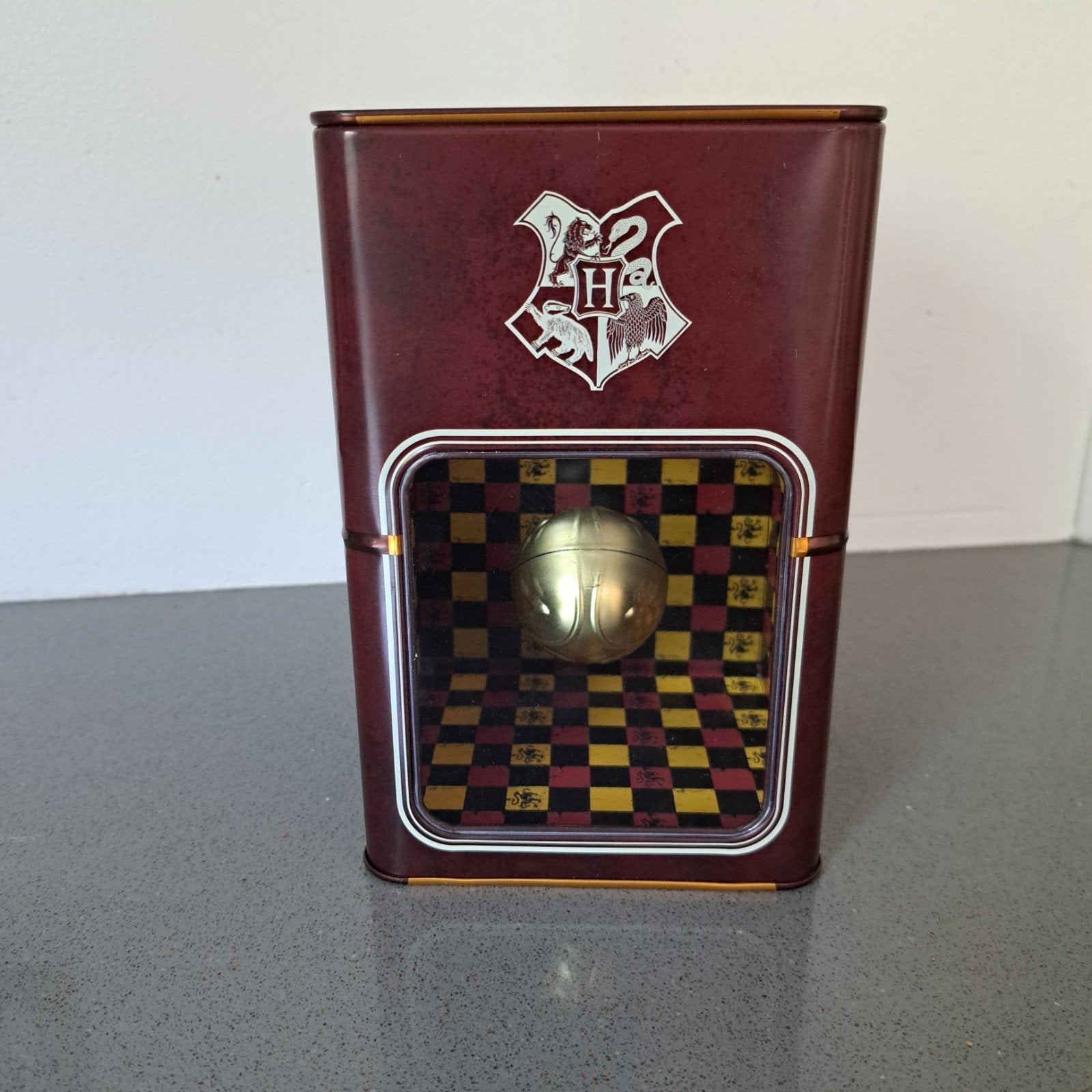 Harry Potter spaarpot Gouden Snaai - Gryffindor, Ophalen, Zo goed als nieuw, Metaal of Blik, Overige thema's