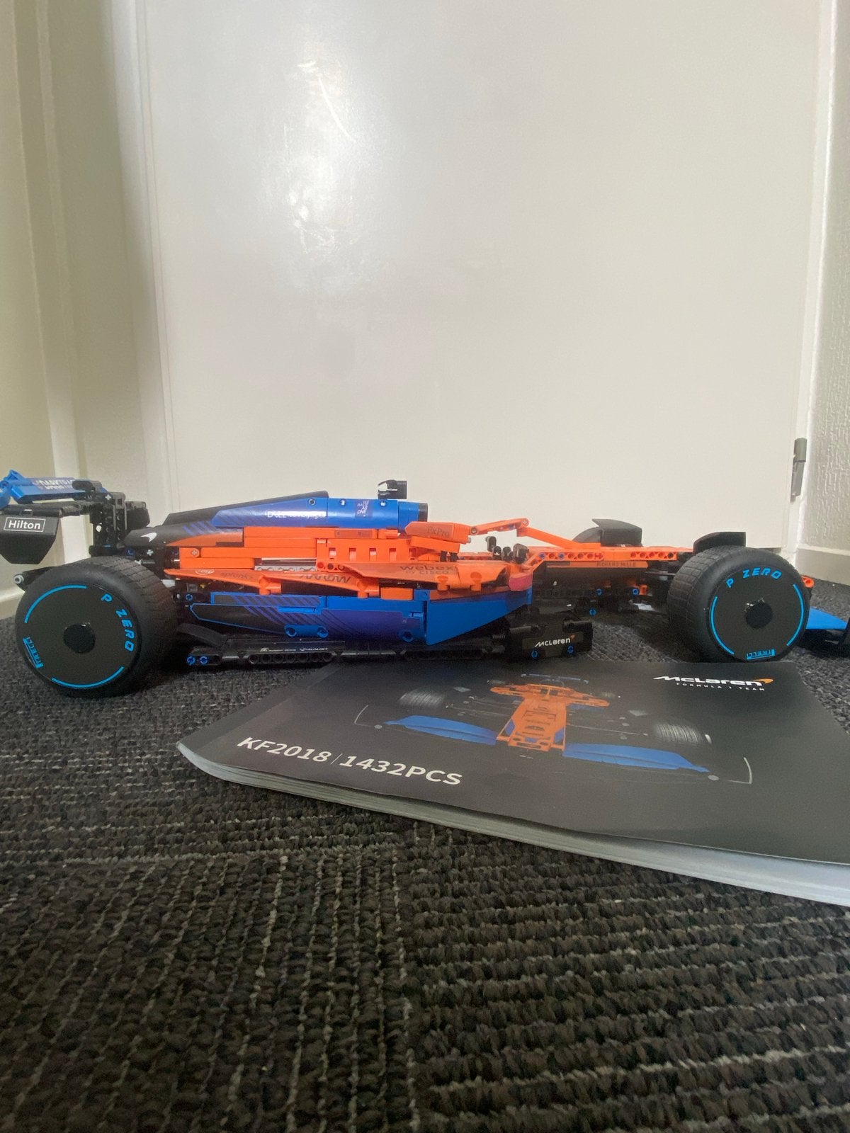 McLaren LEGO Technic Formule 1 auto KF2018 - Compleet, Ophalen of Verzenden, Gebruikt, Overige merken