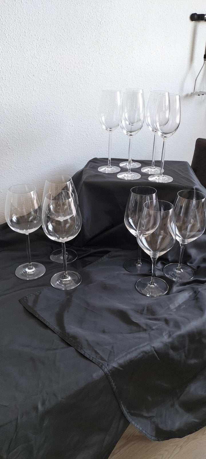 kristallen Wijn Glazen van Schott-Zwiesel( DIVA) en Spiegel, Ophalen, Glas of Glazen, Overige merken, Overige stijlen