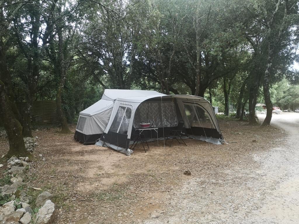 Vouwwagen camplet, Caravans en Kamperen, Ophalen, Zo goed als nieuw