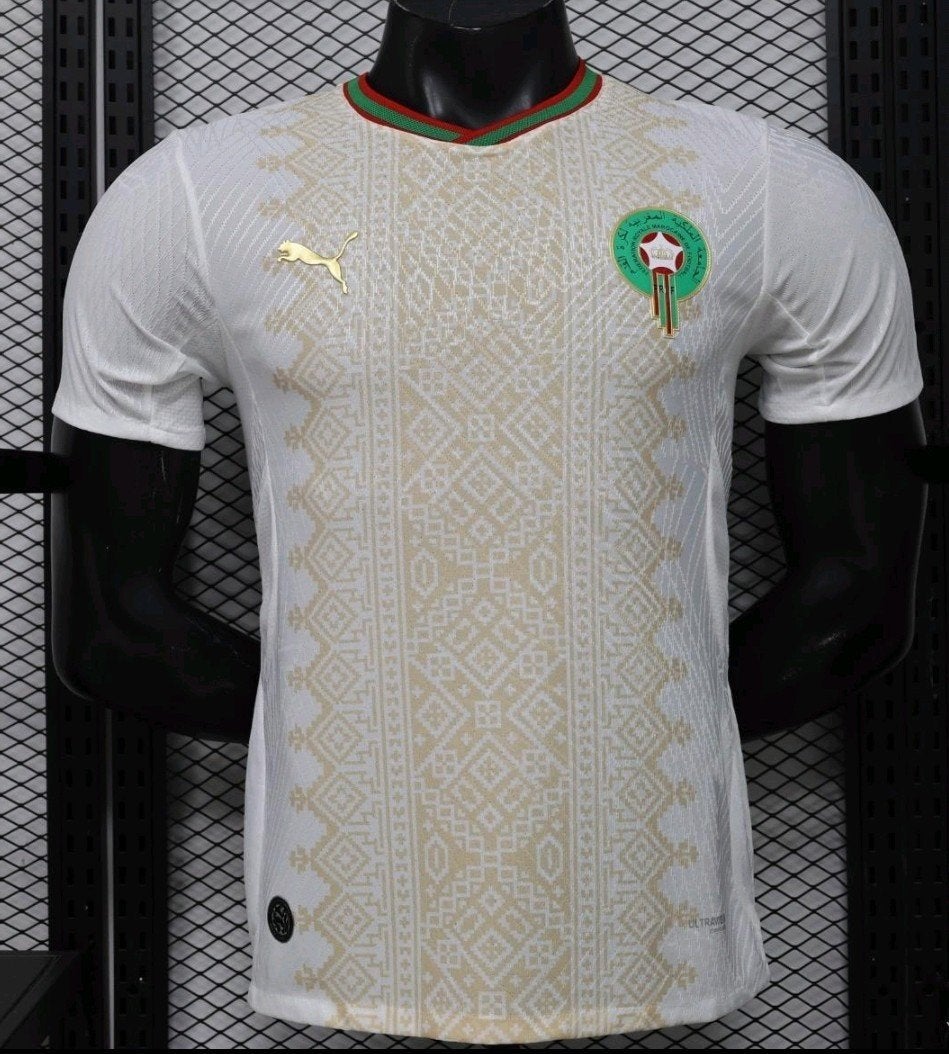 Marokko WK uit-tenue 2025/2026 - maat S tm Xl Beschikbaar!!!, Puma, Wit, Nieuw, Ophalen of Verzenden