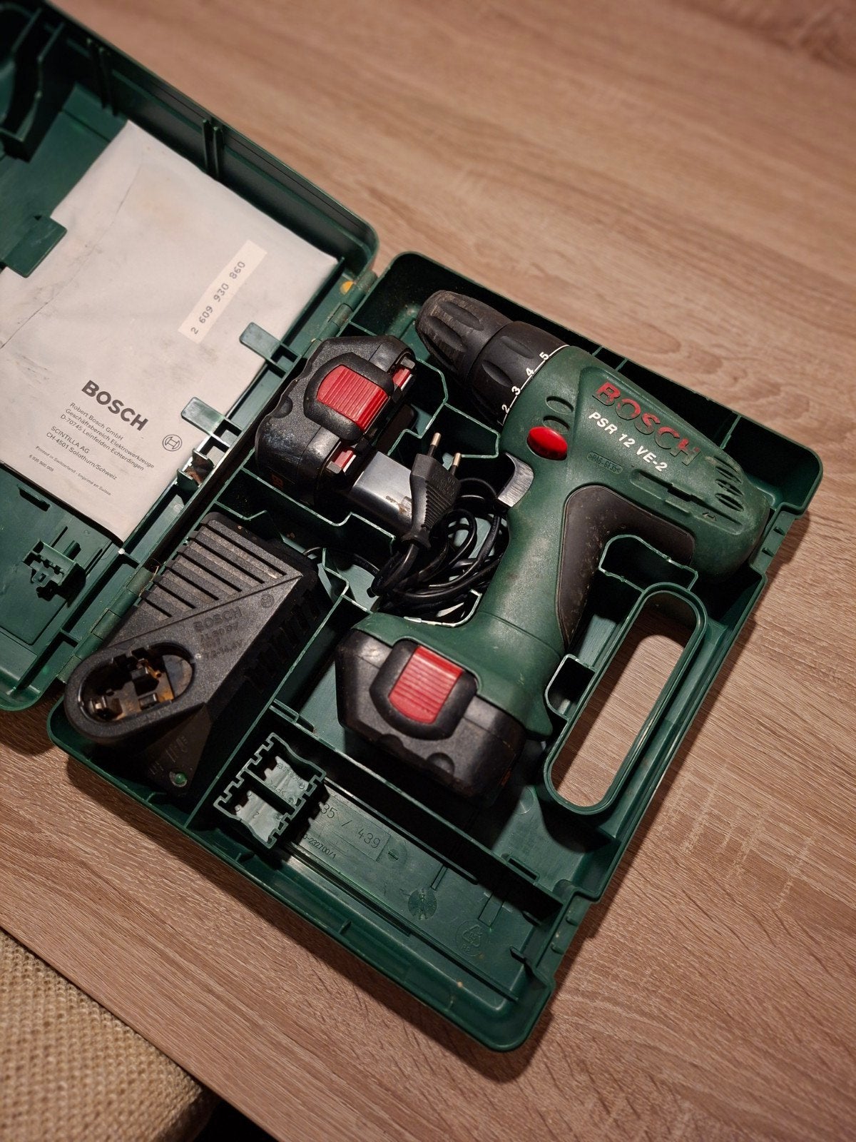 Bosch PSR 12 VE-2 Boormachine - Defect, Doe-het-zelf en Verbouw, Ophalen of Verzenden, Gebruikt, Boormachine
