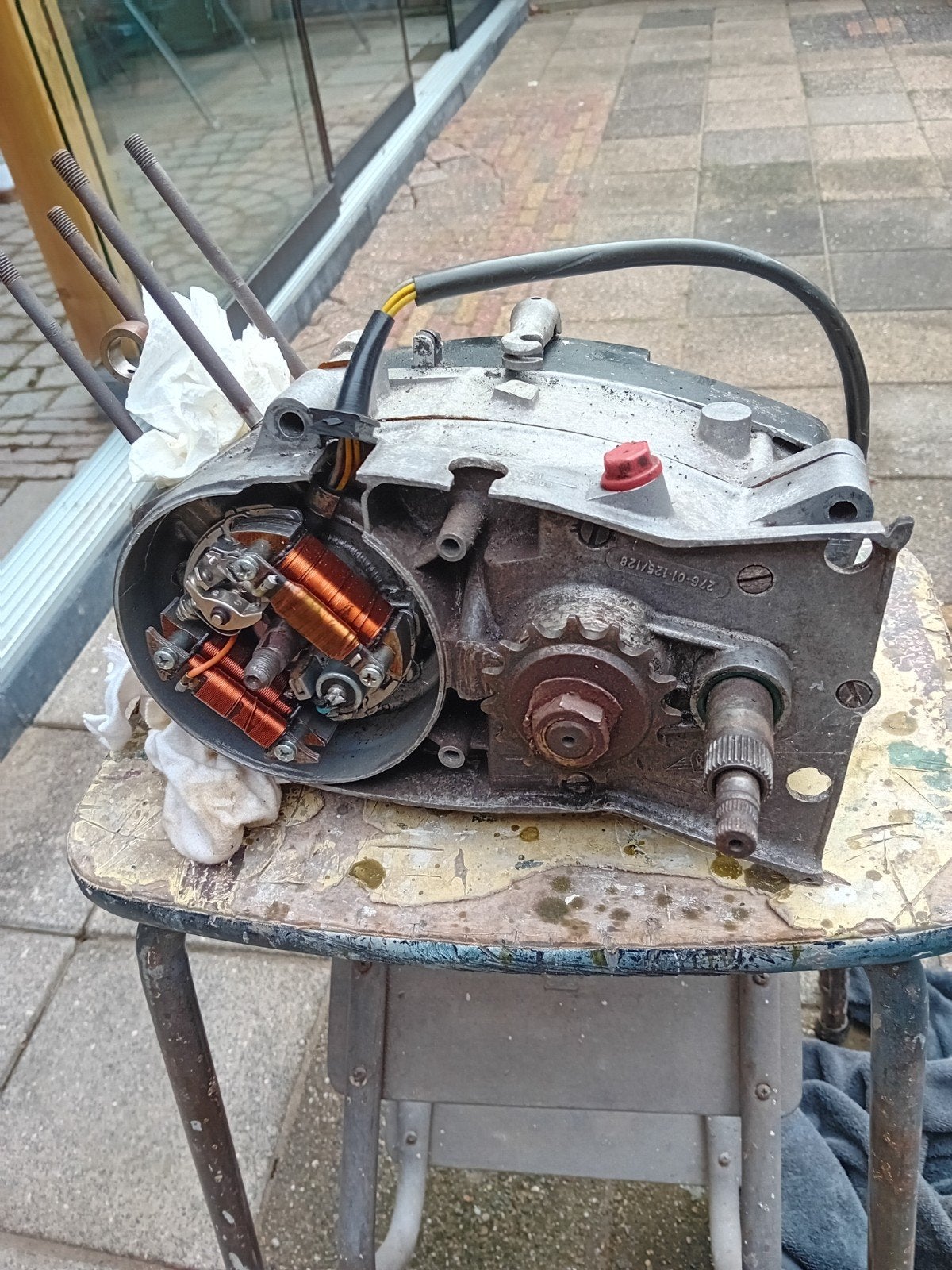 Zundapp motorblok - Gebruikt, Ophalen, Gebruikt, Blok