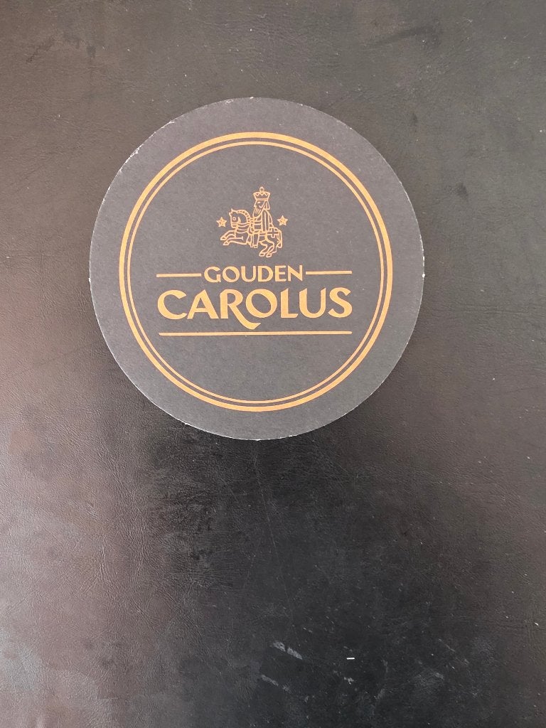 Bierviltje Carolus, Ophalen of Verzenden, Zo goed als nieuw, Viltje(s), Overige merken