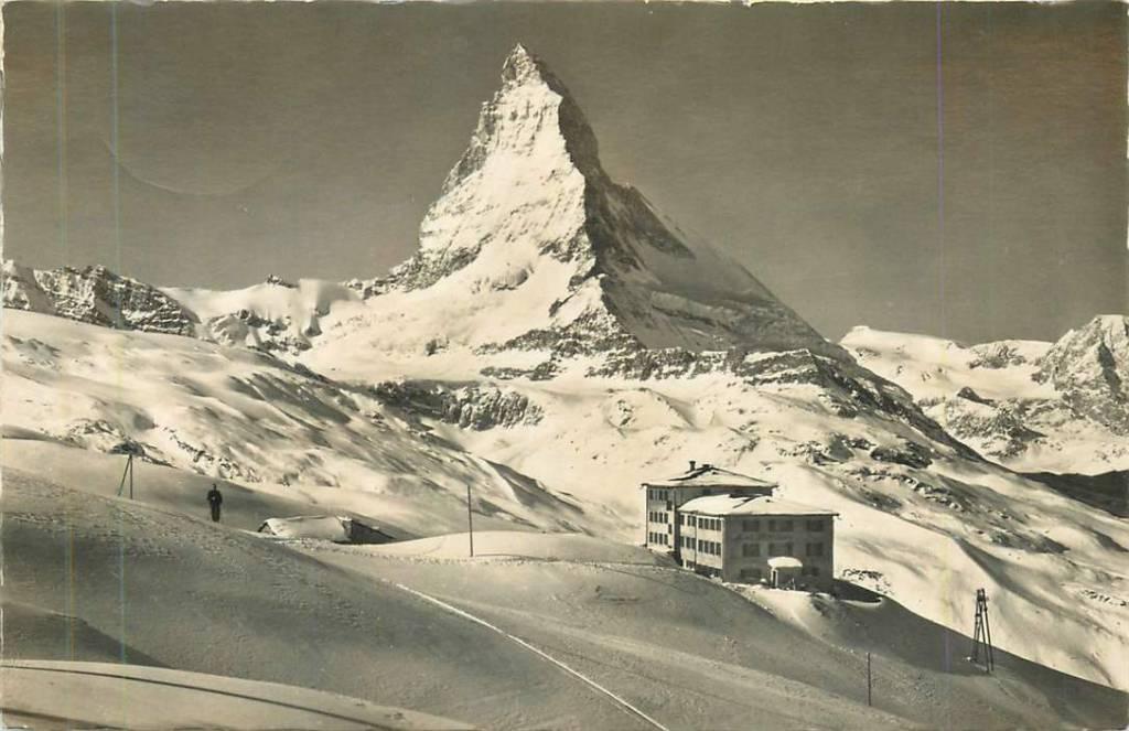 381-438-025 Zermatt Sporthotel Riffelnerg, Verzenden, Voor 1920, Overig Europa