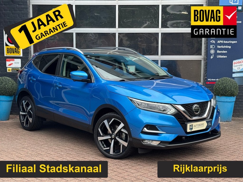 Nissan Qashqai 1.3 DIG-T Tekna, Automaat, 12 maanden, Gebruikt, Euro 6
