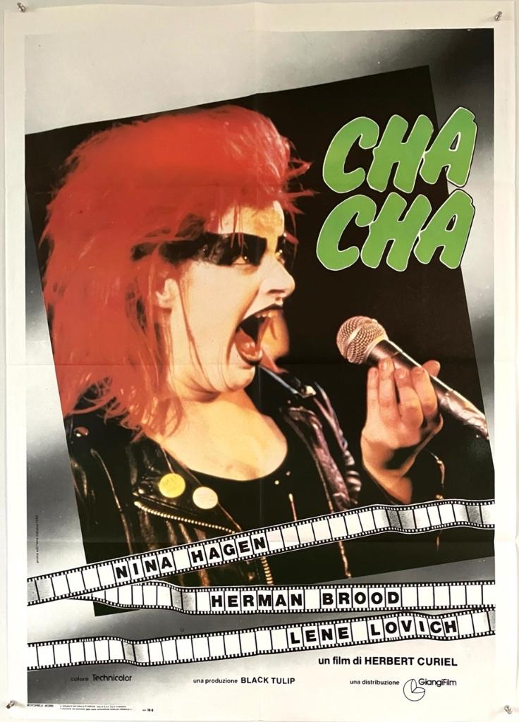Cha Cha (1979) - Herman Brood Nina Hagen - Filmposter, Verzamelen, Verzenden, Gebruikt, A1 t/m A3, Film en Tv