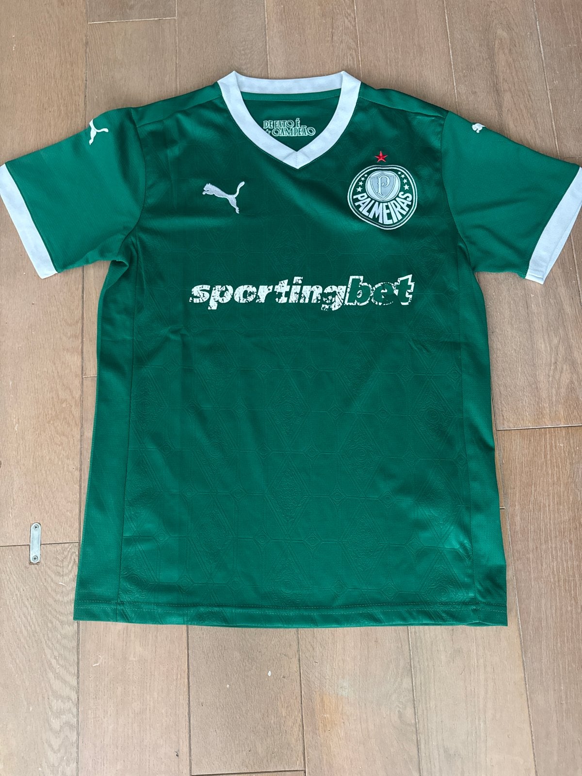 Palmeiras voetbalshirt - Maat S, Ophalen of Verzenden, Voetbal, Gedragen, Groen