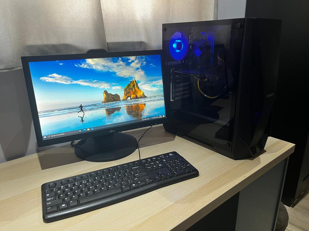 Complete Desktop PC met Intel i5, GTX 1060 en een Monitor, Ophalen, Gebruikt, HDD, 8 GB