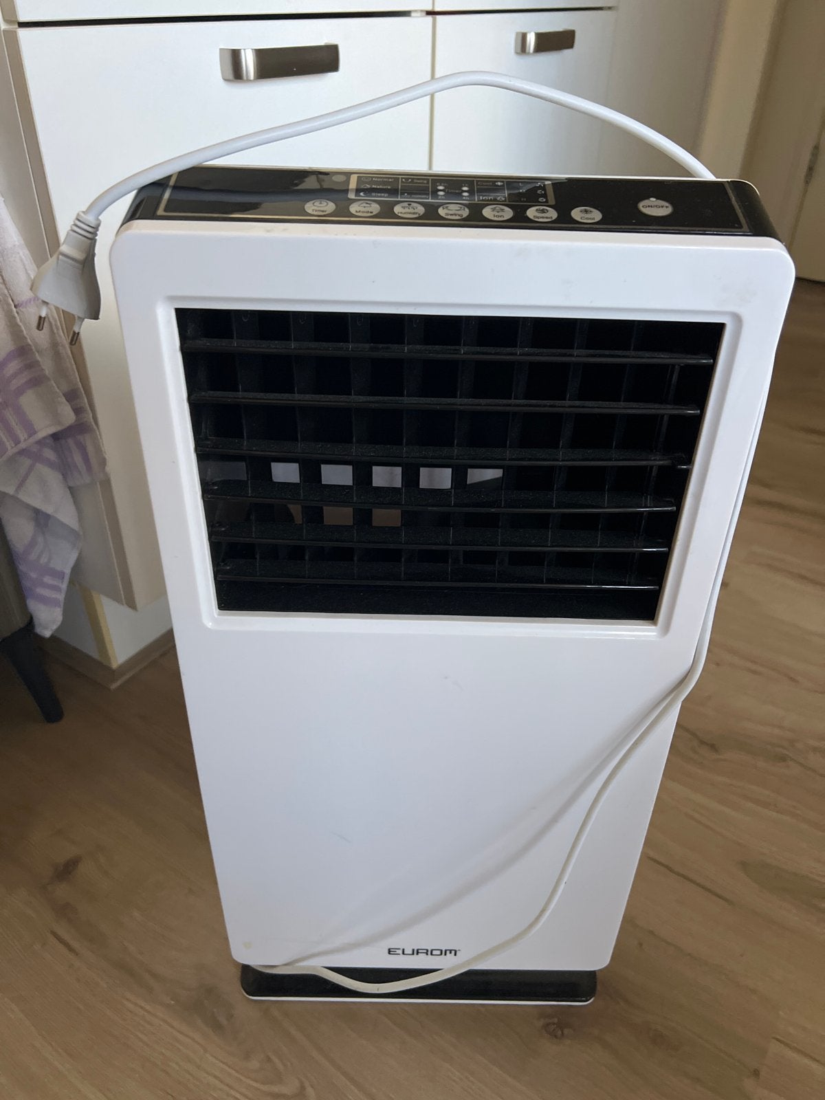 Eurom Aircooler - Mobiele Airco met Timer en Ionisator, Ophalen, Gebruikt, Minder dan 60 m³, Timer
