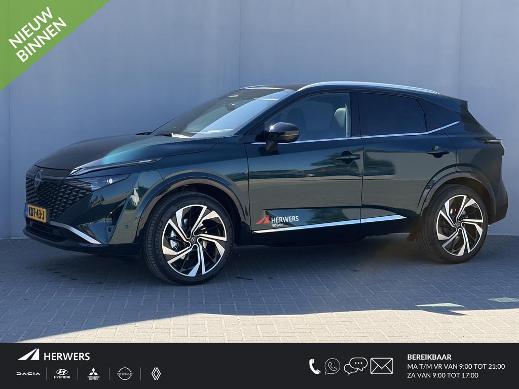 Nissan Qashqai 1.5 e-Power Tekna Plus / Google Maps / Stuur-, 1498 cc, 2 kWh, Hybride Elektrisch/Benzine, 3 cilinders